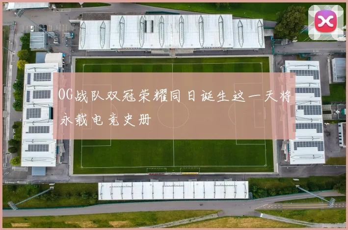 OG战队双冠荣耀同日诞生这一天将永载电竞史册